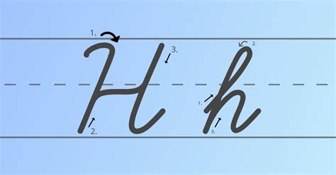 What Does a Cursive H Look Like and How Does It Inspire Us?